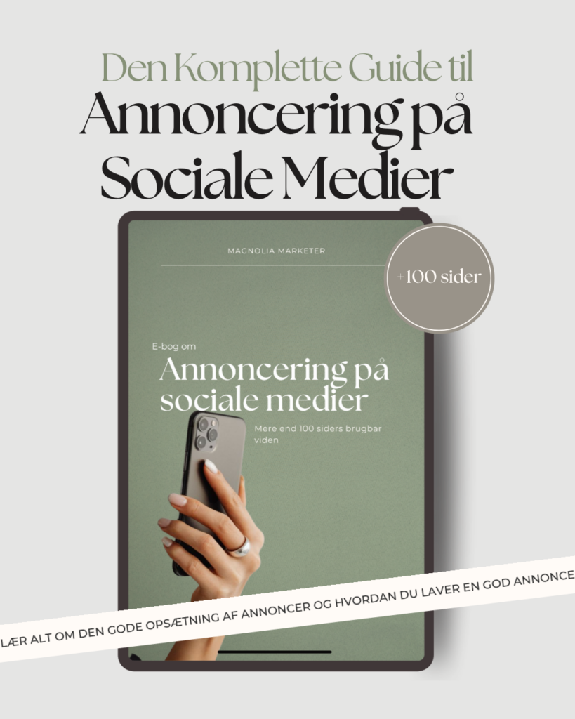 Annoncering på sociale medier e-bog